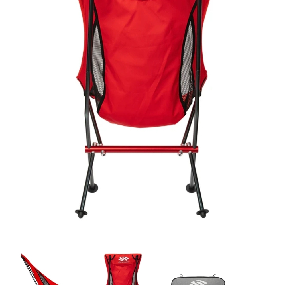 Selkirk Red Portable Lightweight Chair - Picture 3 of 4
